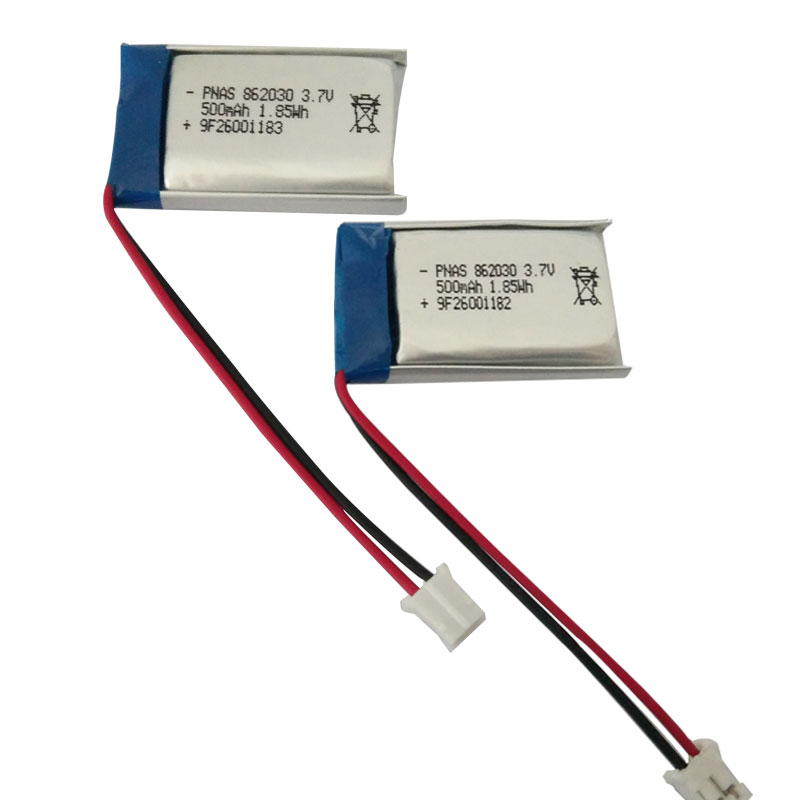 【PANS】3.7V  500mAh 862030 聚合物锂离子电池