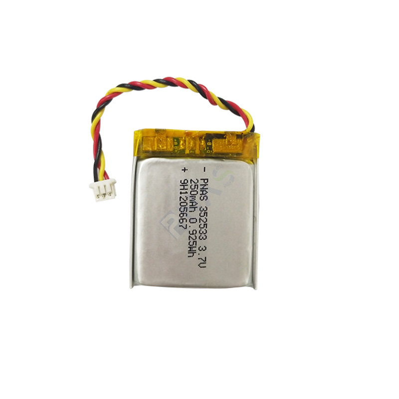 高温聚合物锂电池 352533 3.7V 270mAh