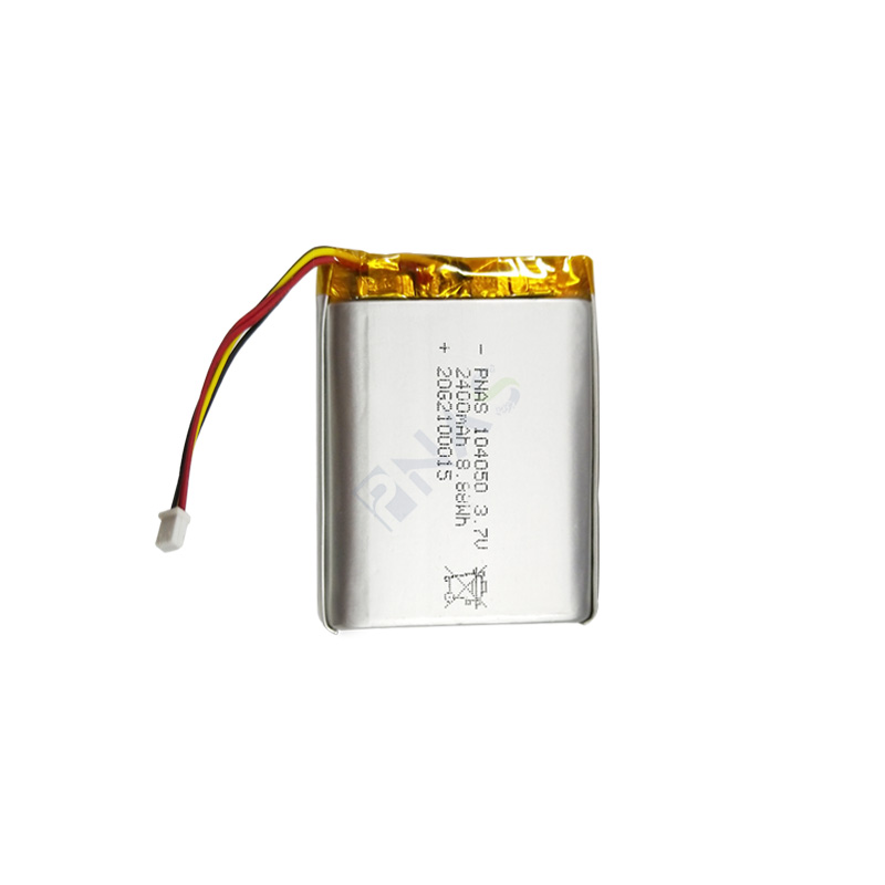 高温聚合物锂电池 104050 3.7V 2400mAh