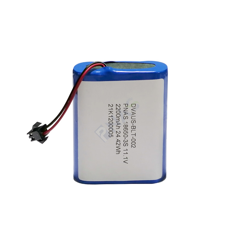 18650锂电池组 3S1P 11.1V医疗设备 吸尘器用锂电池